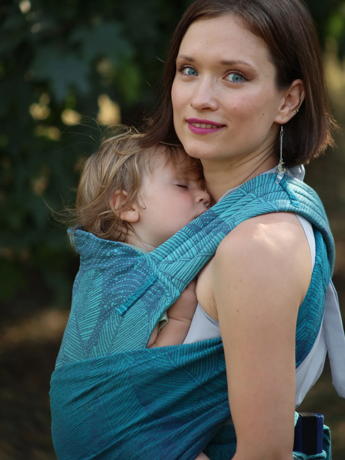Fronds Glade with Seacell Cairis Baby Carrier