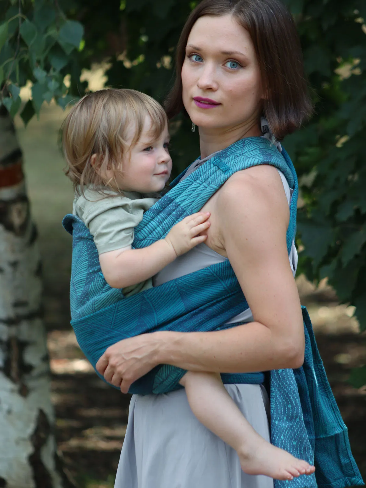 Fronds Glade with Seacell Cairis Baby Carrier