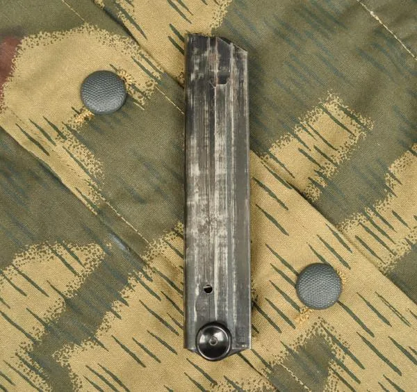 German WW2 "Black Widow" Luger Magazine