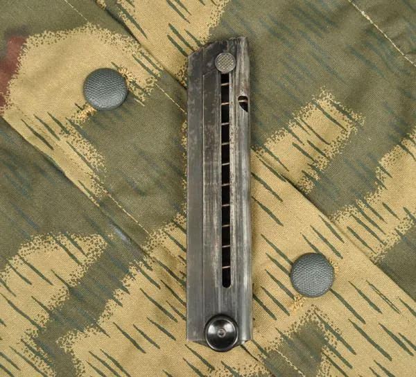 German WW2 "Black Widow" Luger Magazine