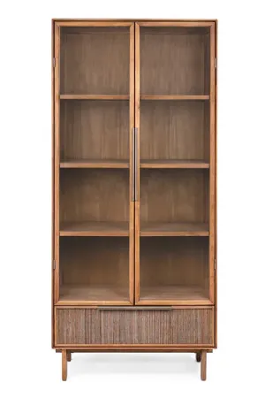 Glass Door Farmhouse Cabinet | dBodhi Grace