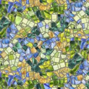 Glass Menagerie-Mosaic Blue/Green