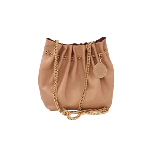 Gold Chain Bucket Bag
