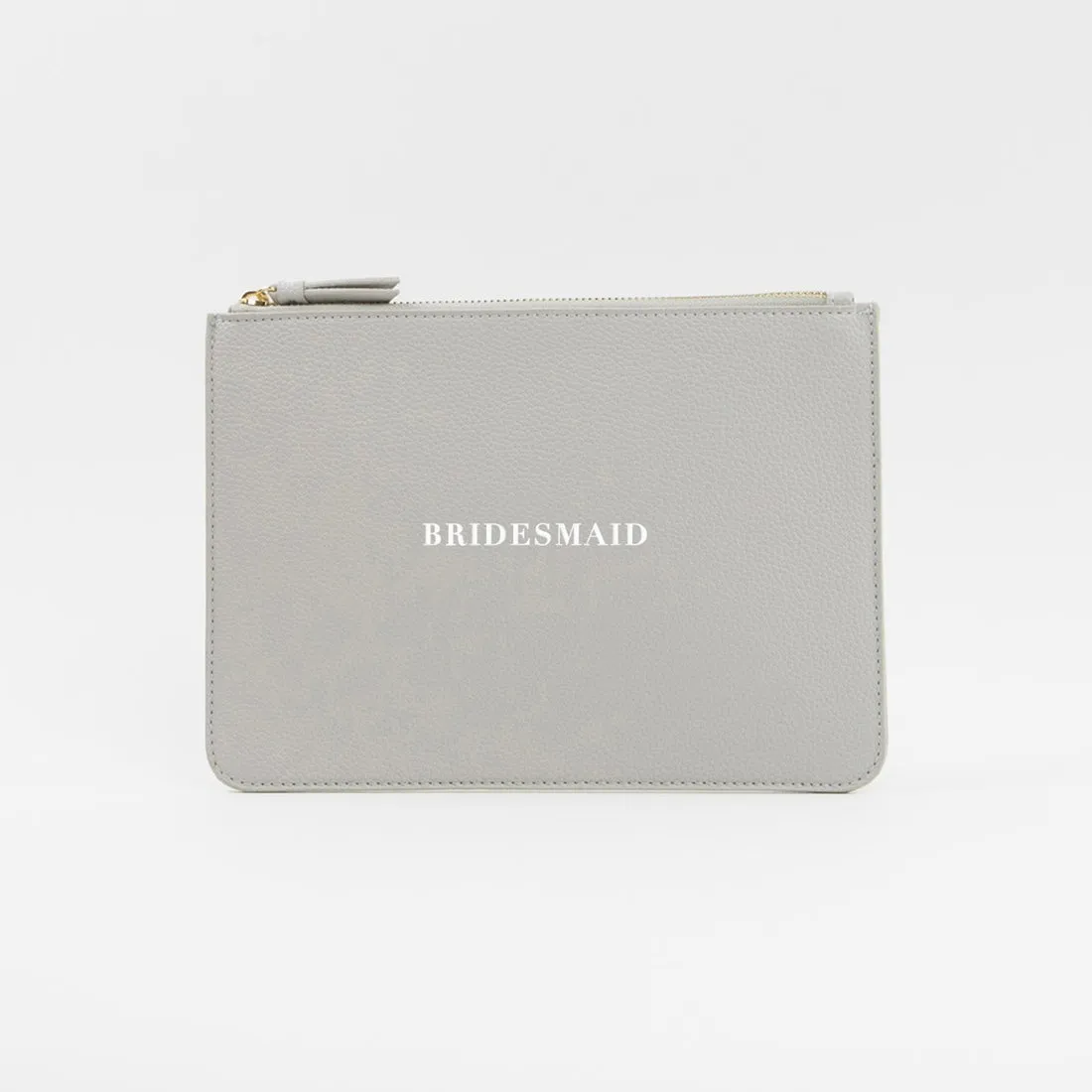 Grey Bridal Party Clutch Bag