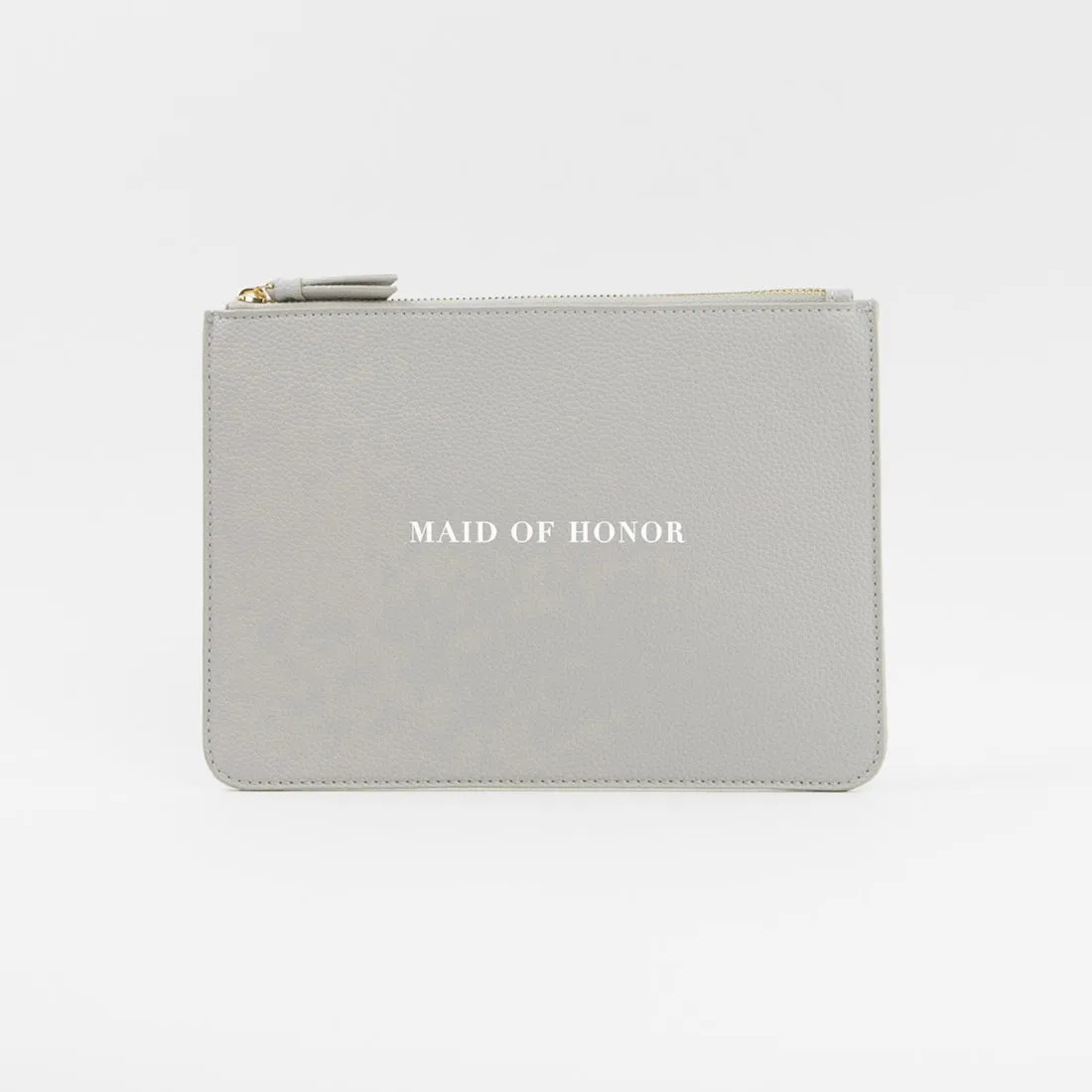 Grey Bridal Party Clutch Bag