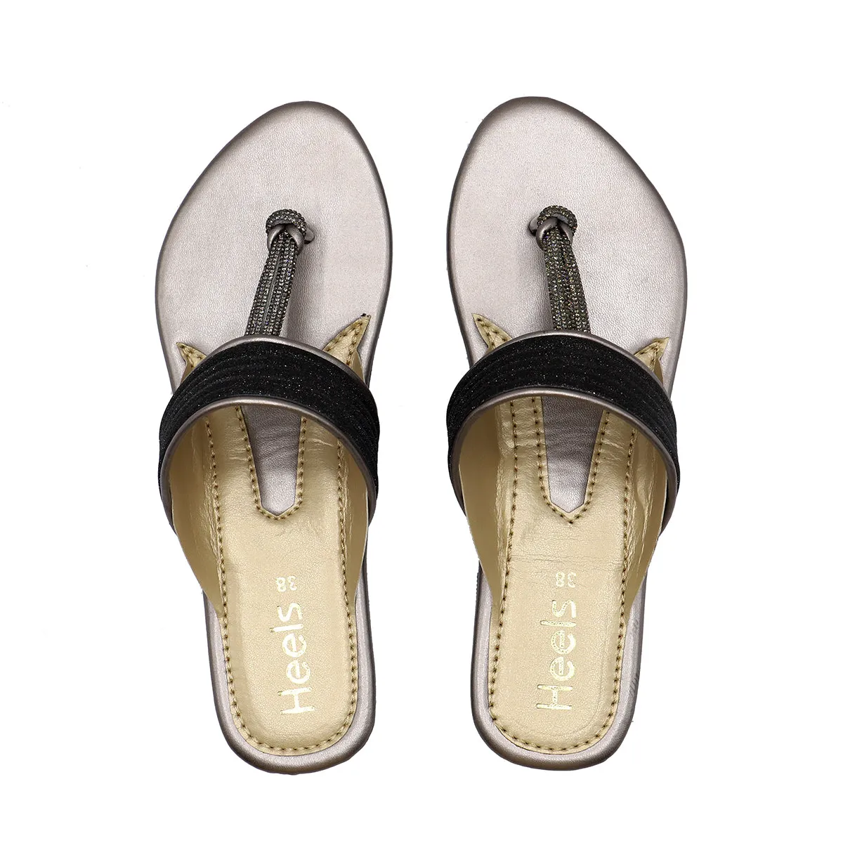 Grey Casual Chappal 000348