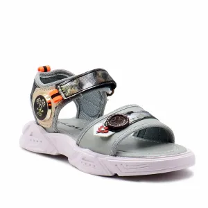 Grey Casual Sandal K00B10034