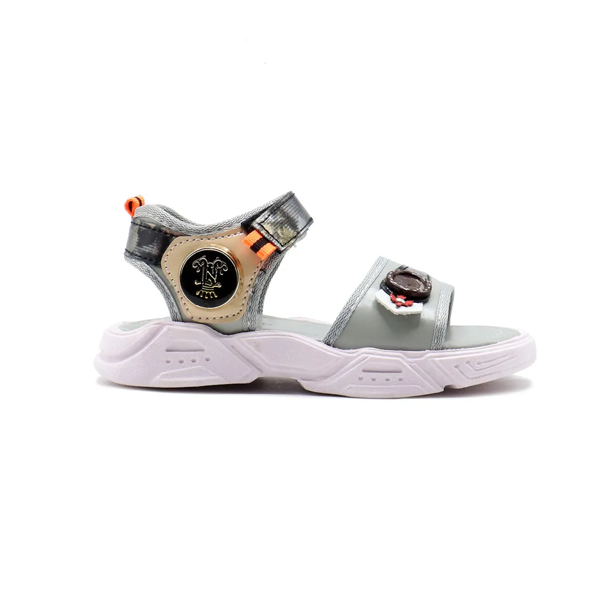 Grey Casual Sandal K00B10034