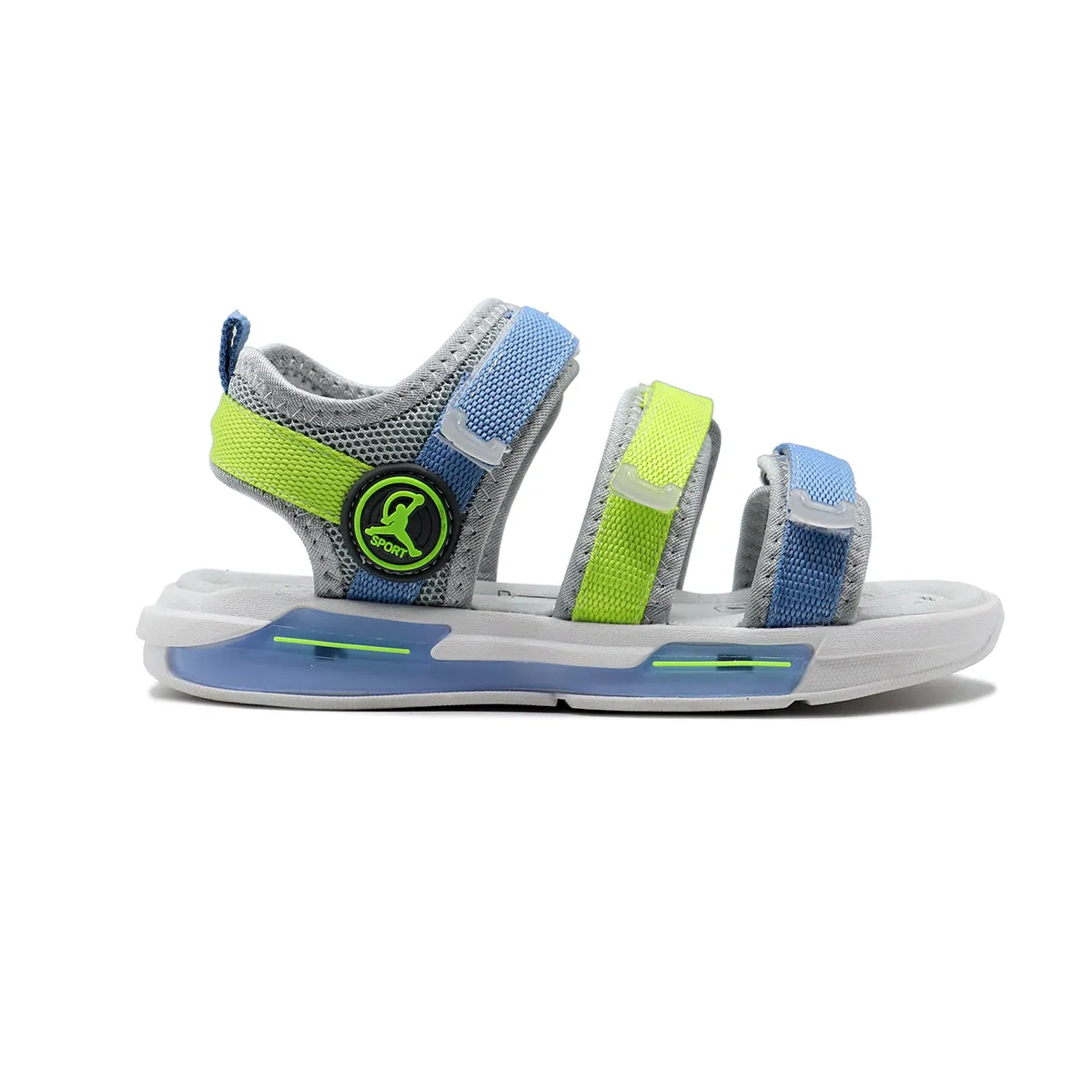 Grey Casual Sandal K00B20001