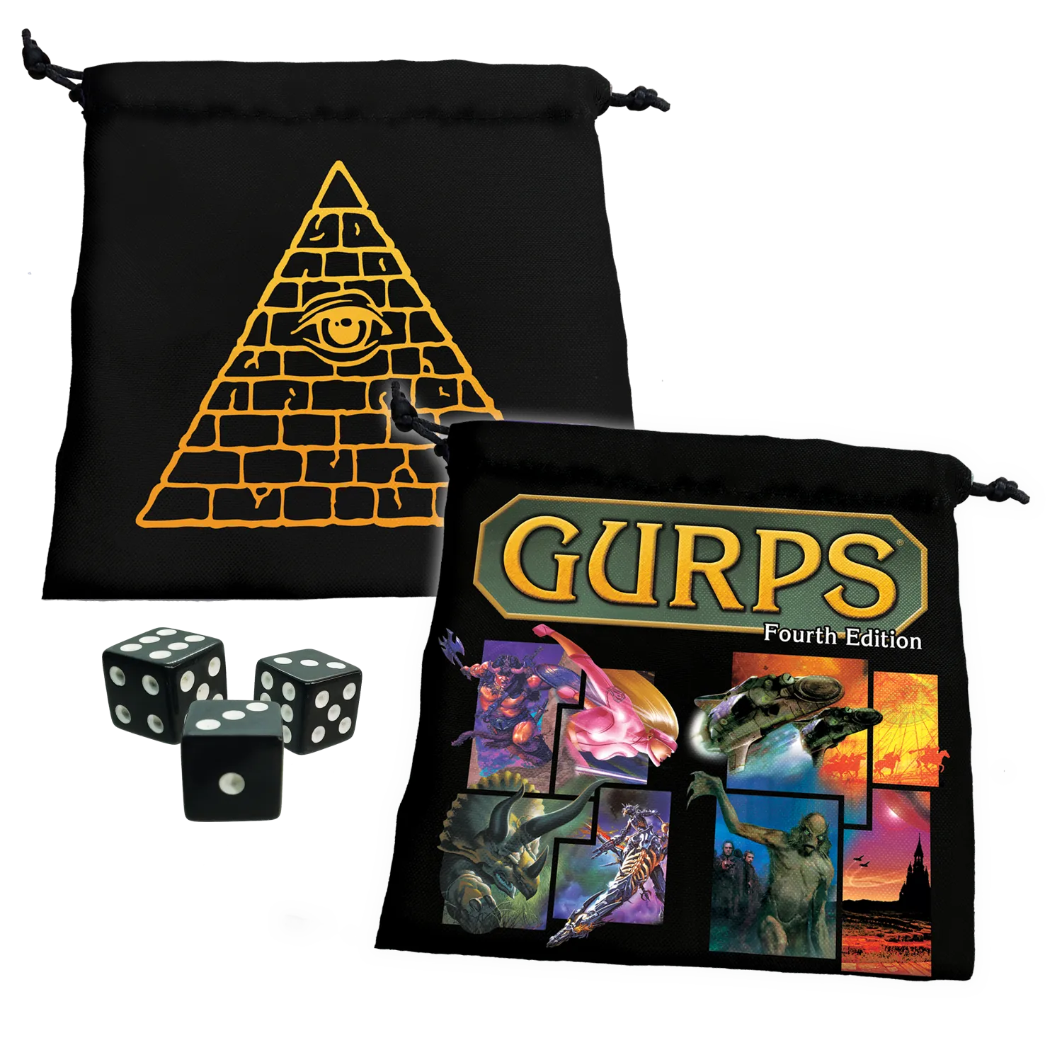 GURPS 4th Edition Dice Bag