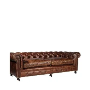 Halo Kensington 3 Seater - Vintage Cigar