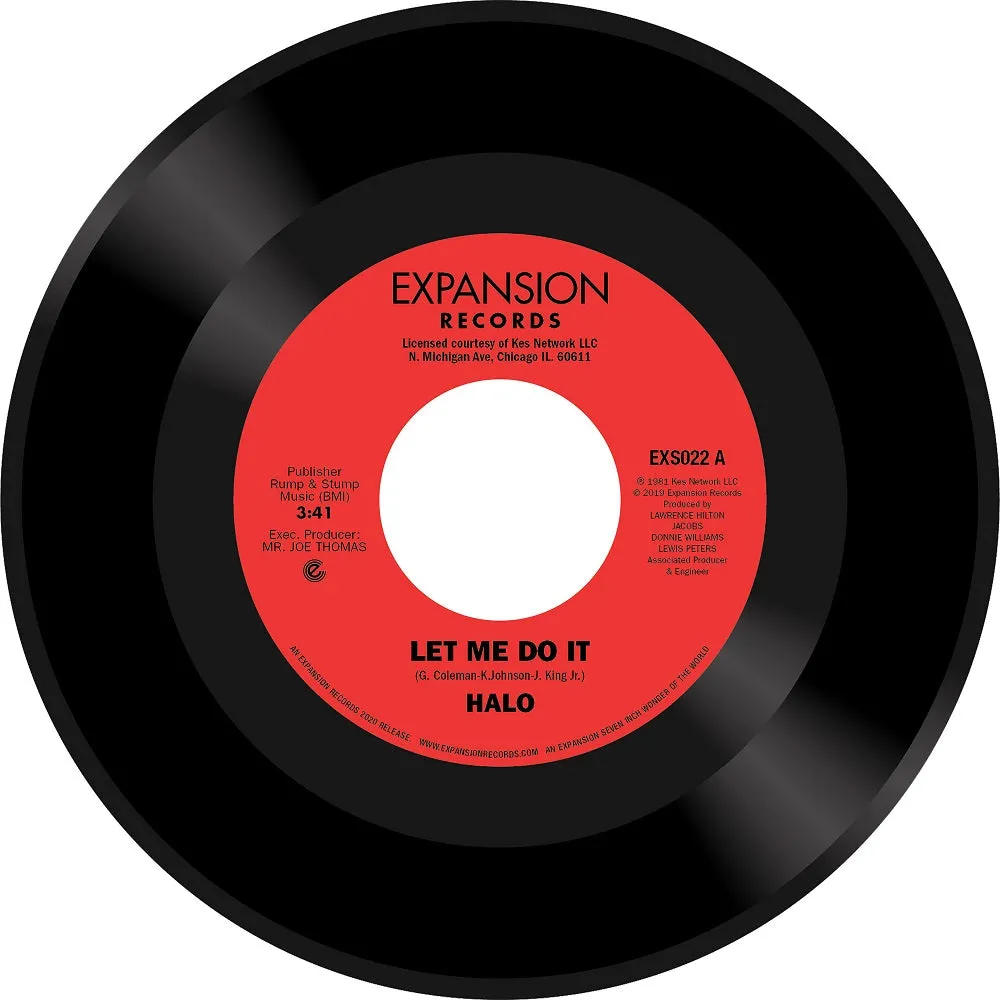 Halo - Let Me Do It 7-Inch