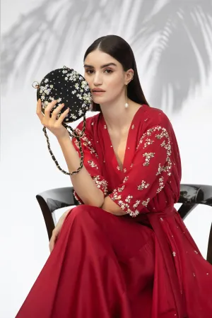 Hand Embroidered Clutch
