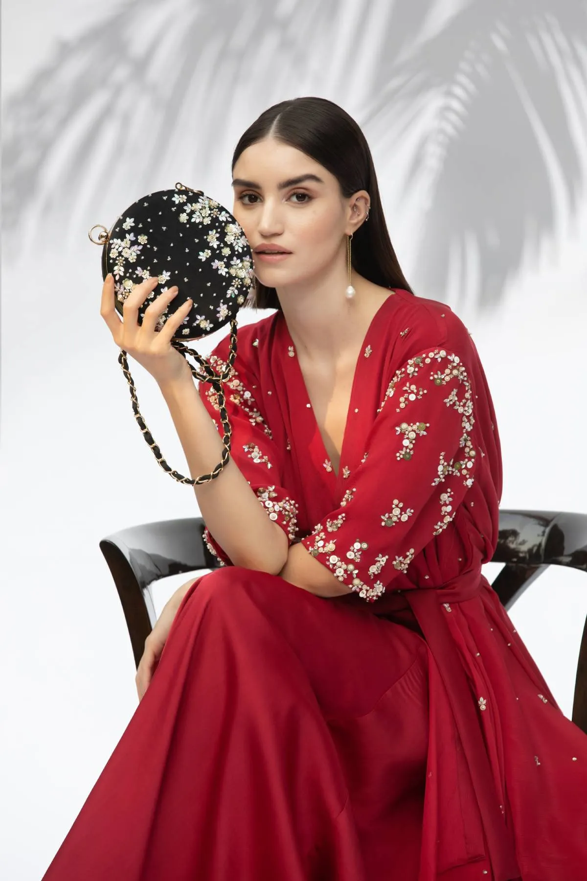 Hand Embroidered Clutch