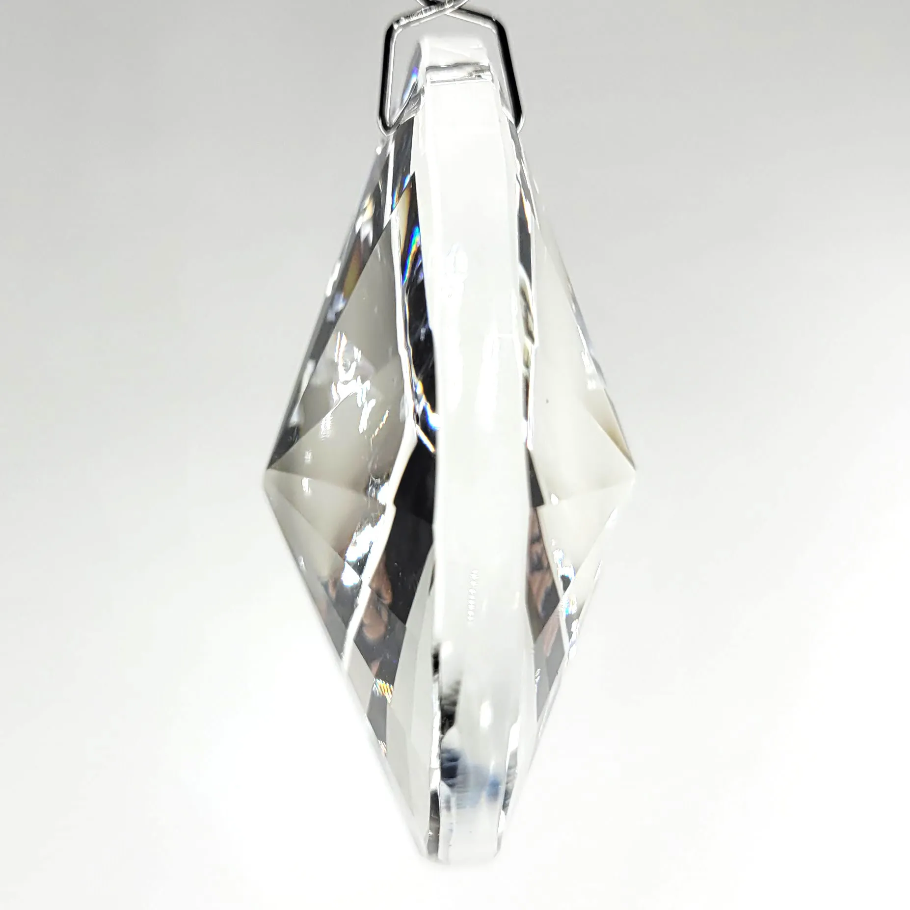Hanging Crystal Suncatcher 60mm Magnificent Crystal Clear Moon Prism