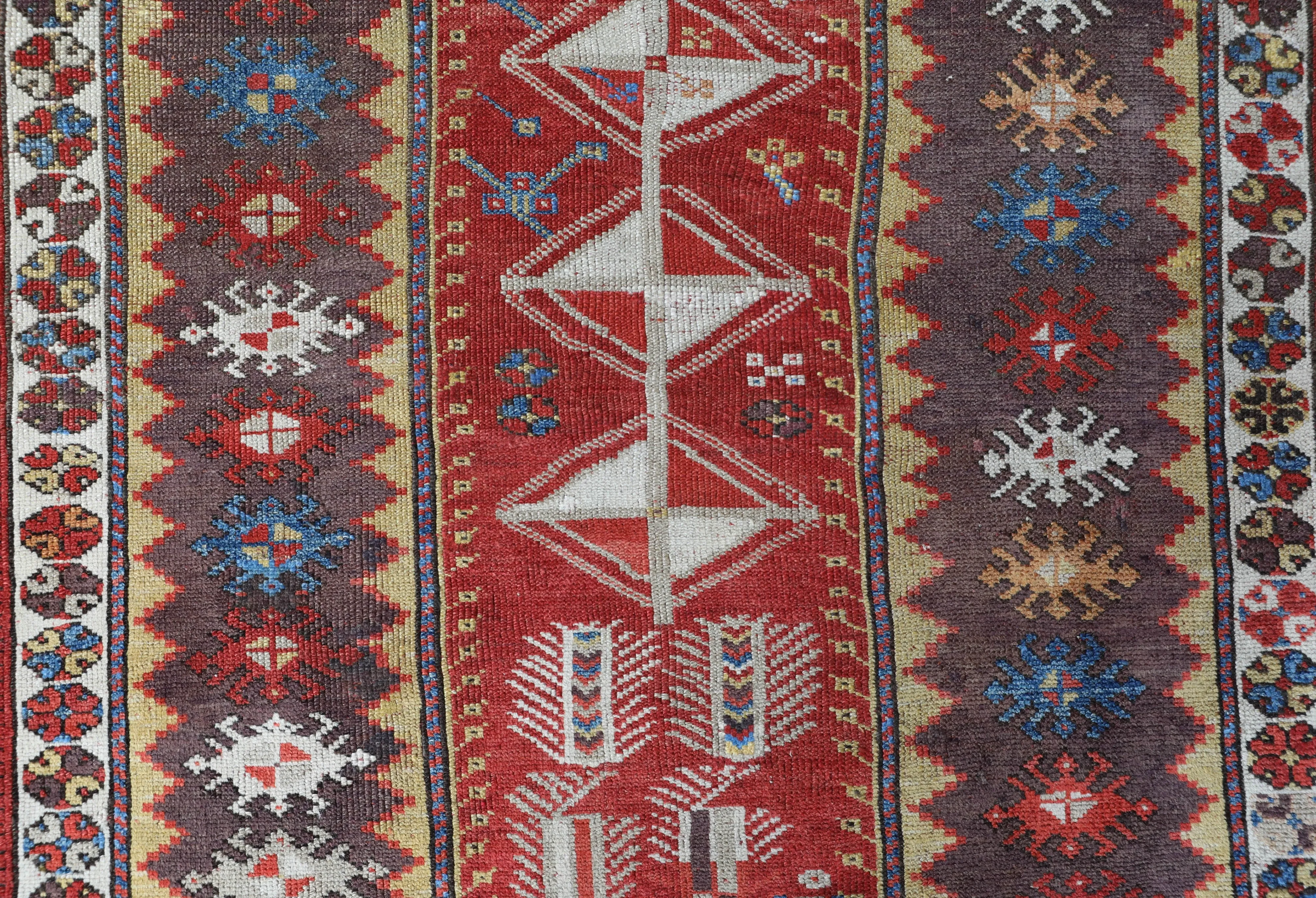 Heritage Collection - Antique Ada Milas Rug 3'8"x5'2"