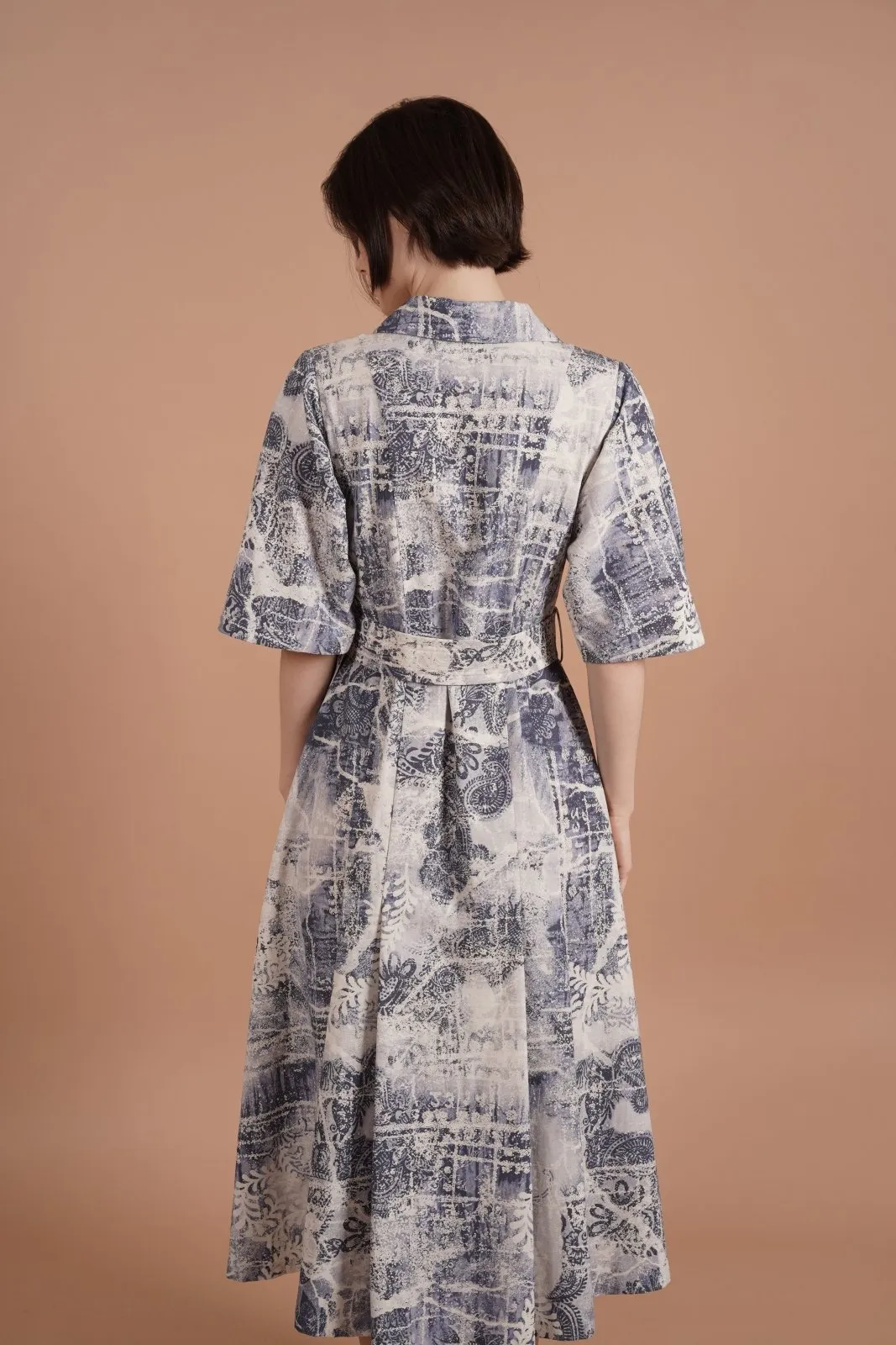 Heritage Tapestry Midi Dress