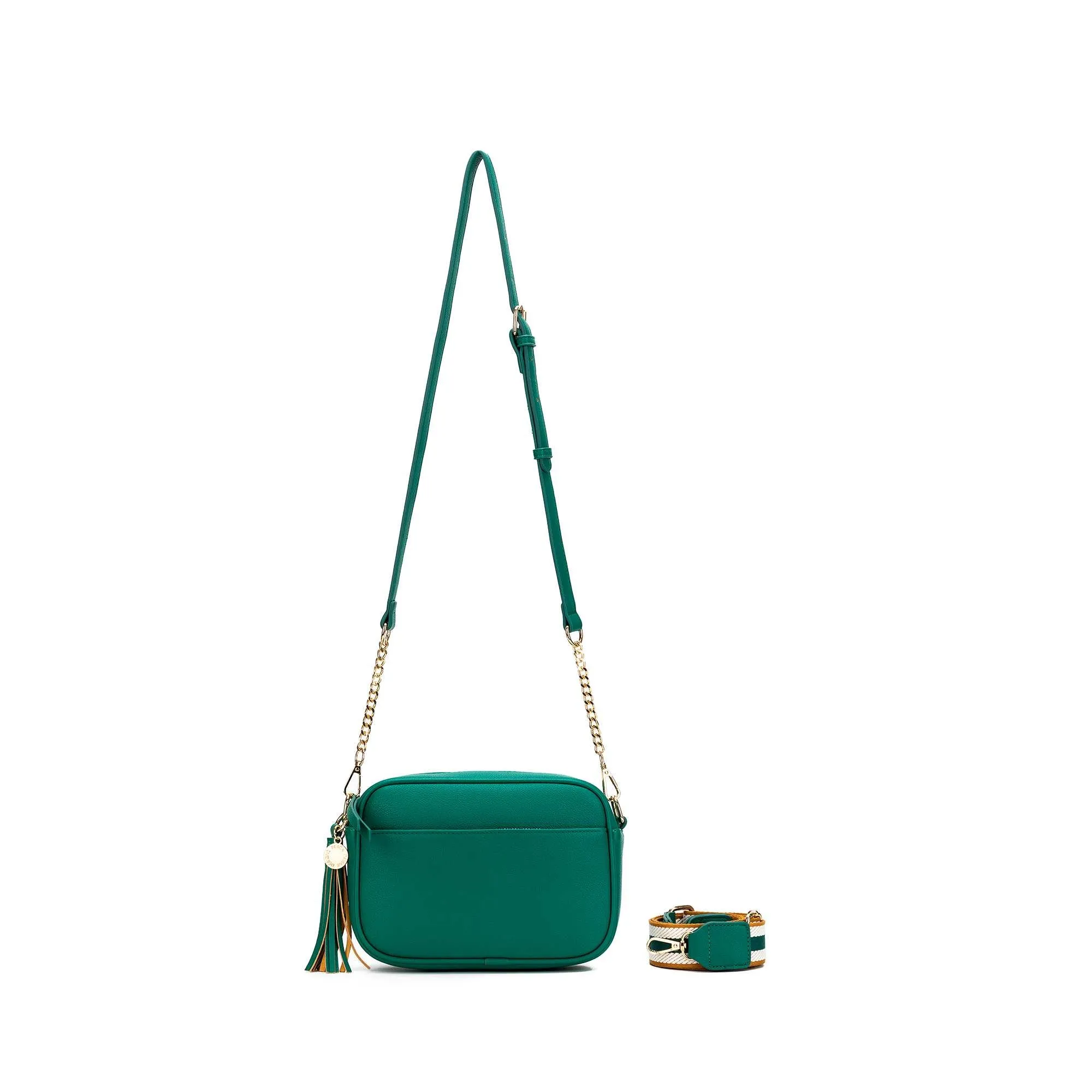 Indie Green Crossbody Bag