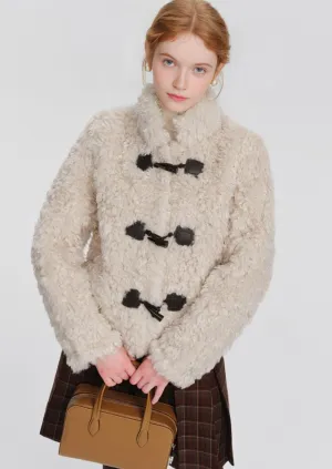 INTEGRATED FUR SHORT JACKET