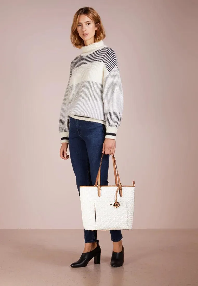 Jet Set Monogram Tote