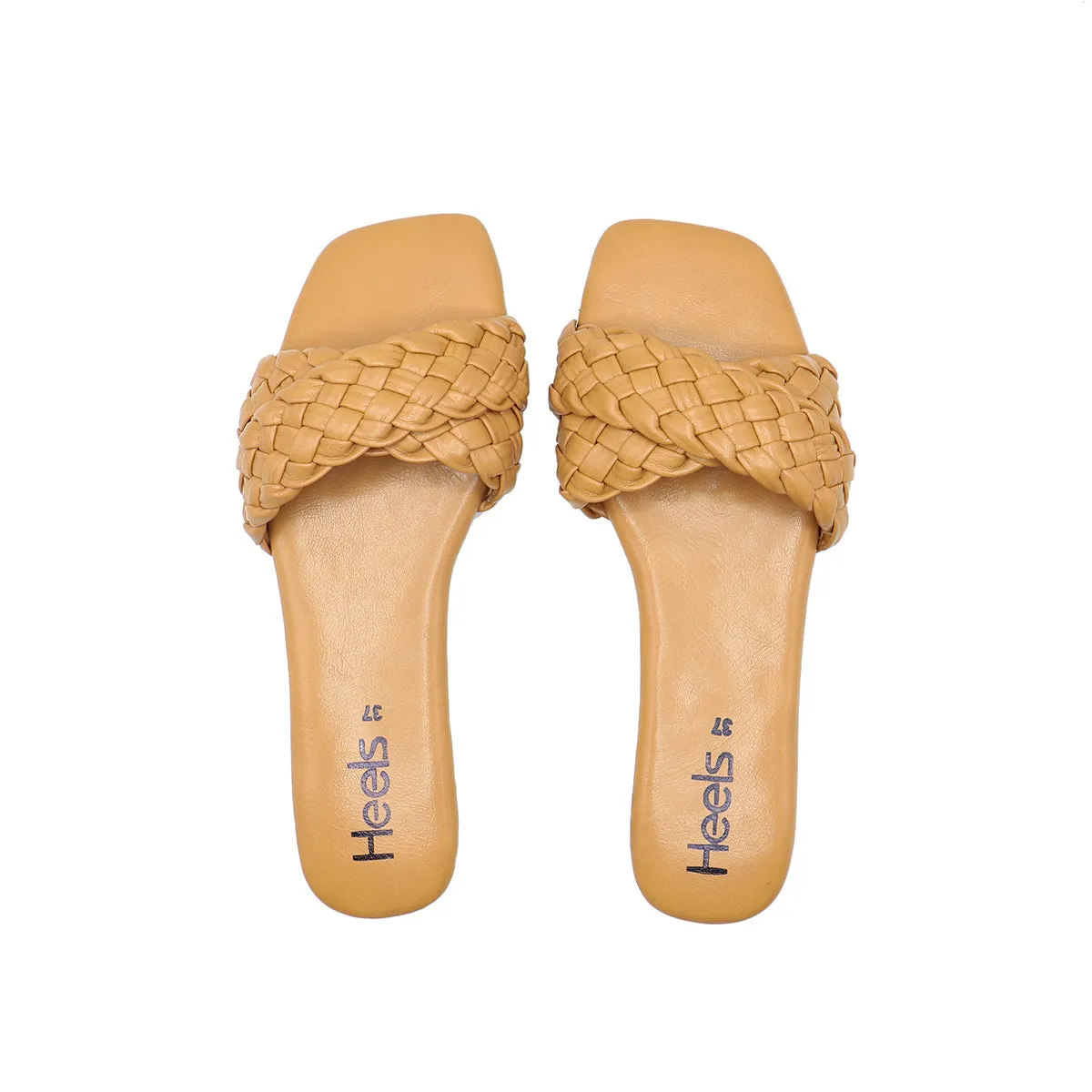 Khaki Casual Slipper L00350017