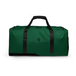 King Yahweh Worldwide Classic 2.0 Duffle Bag Forest Green & Black)