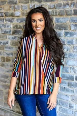 L&B Magnificent Surplice Blouse
