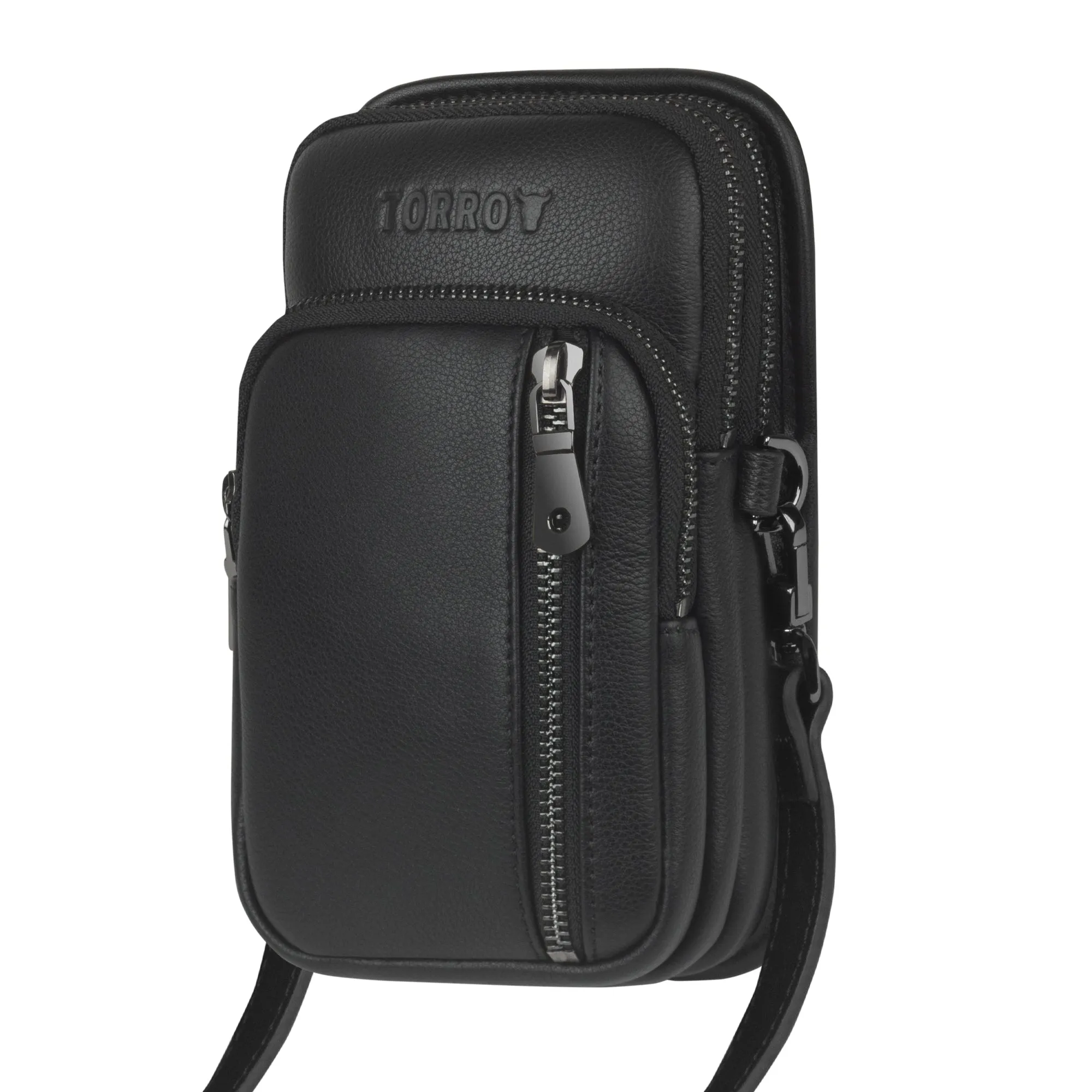Leather Crossbody Phone Bag