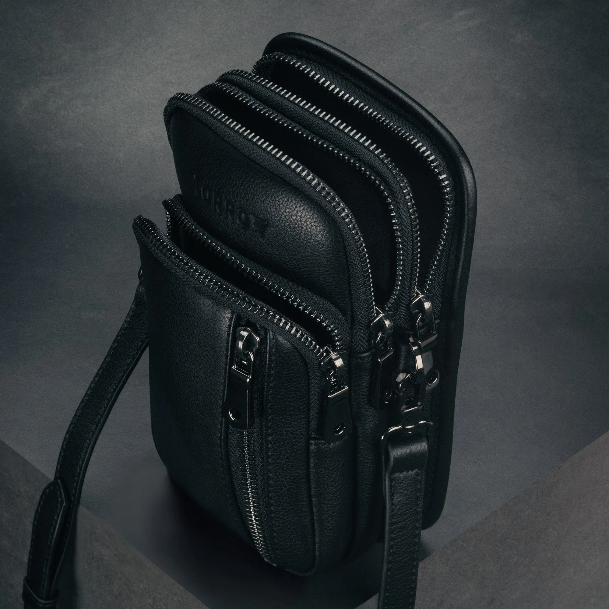 Leather Crossbody Phone Bag
