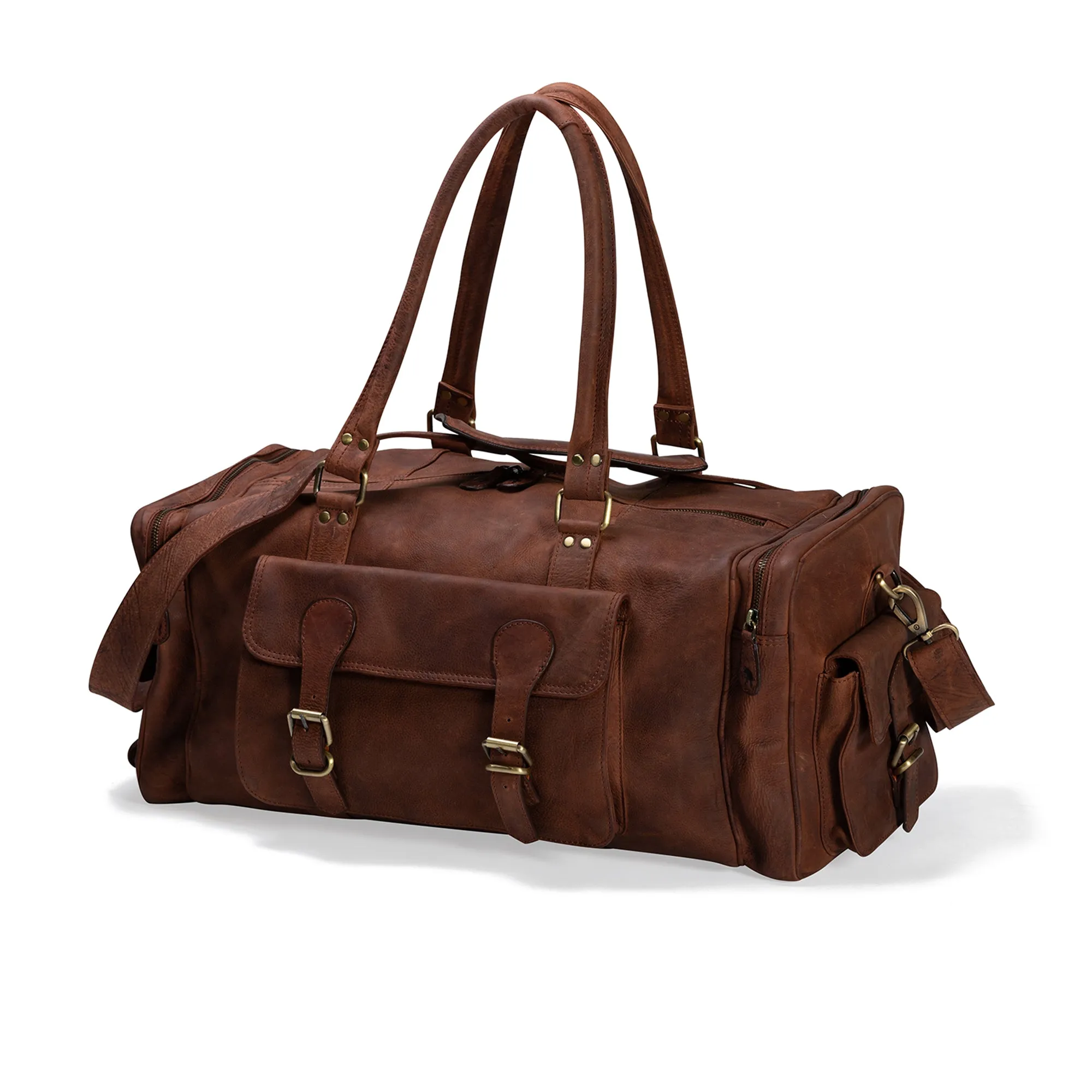 Leather Duffle Bag - Colorado