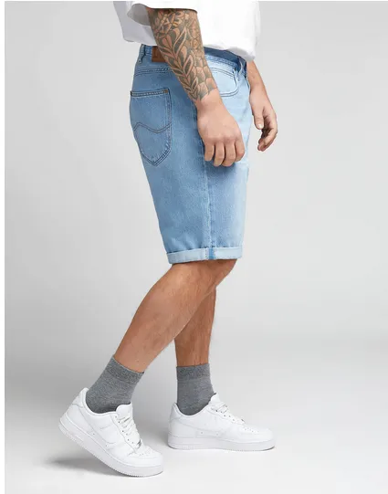 Lee bermuda da uomo in Jeans 5 tasche L73MHVB71 mellow light