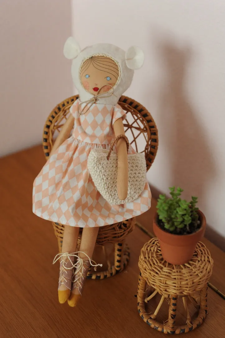 Limited Edition Hand-Made Cloth Doll