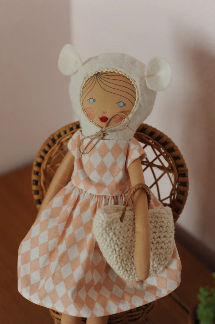 Limited Edition Hand-Made Cloth Doll