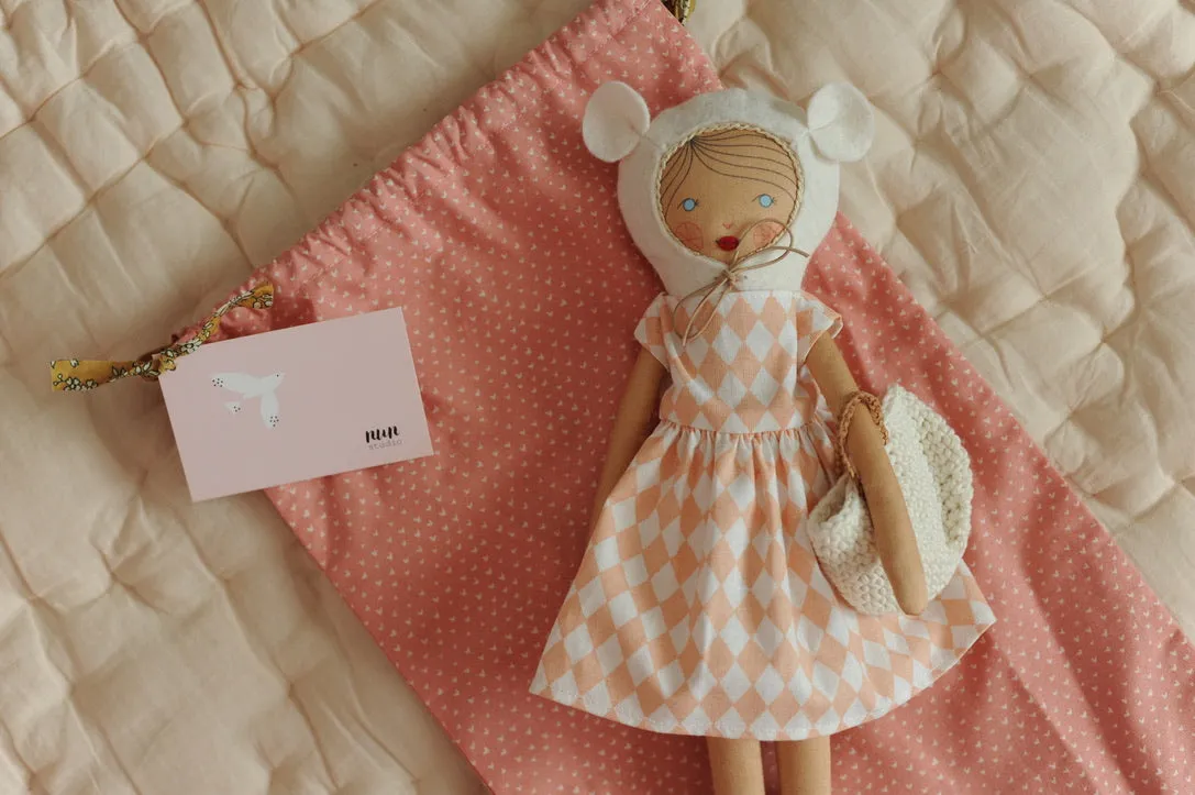 Limited Edition Hand-Made Cloth Doll