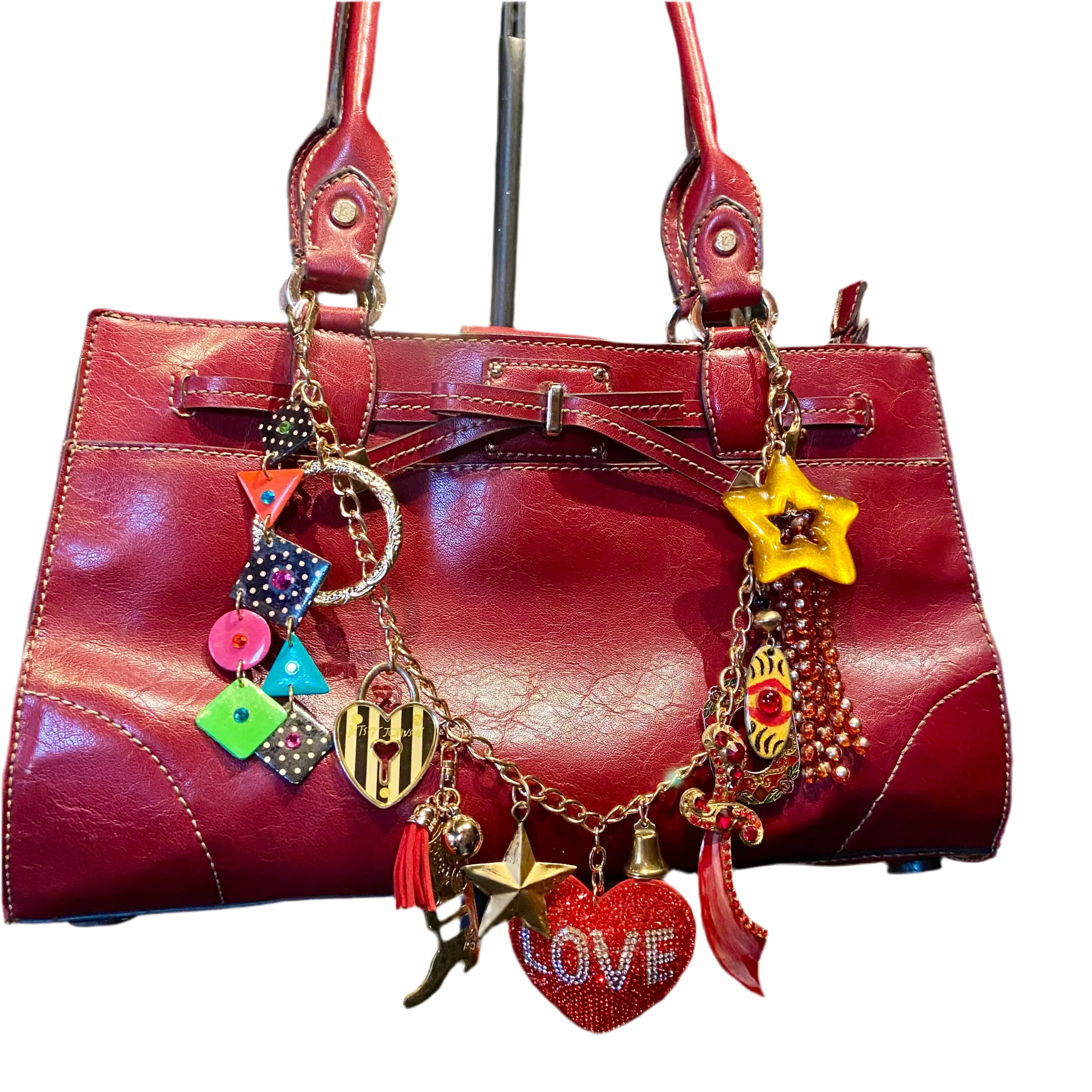 Love bag charms/ choker