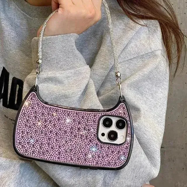 Luxury Glitter Mini Bag Phone Case (For iPhones)