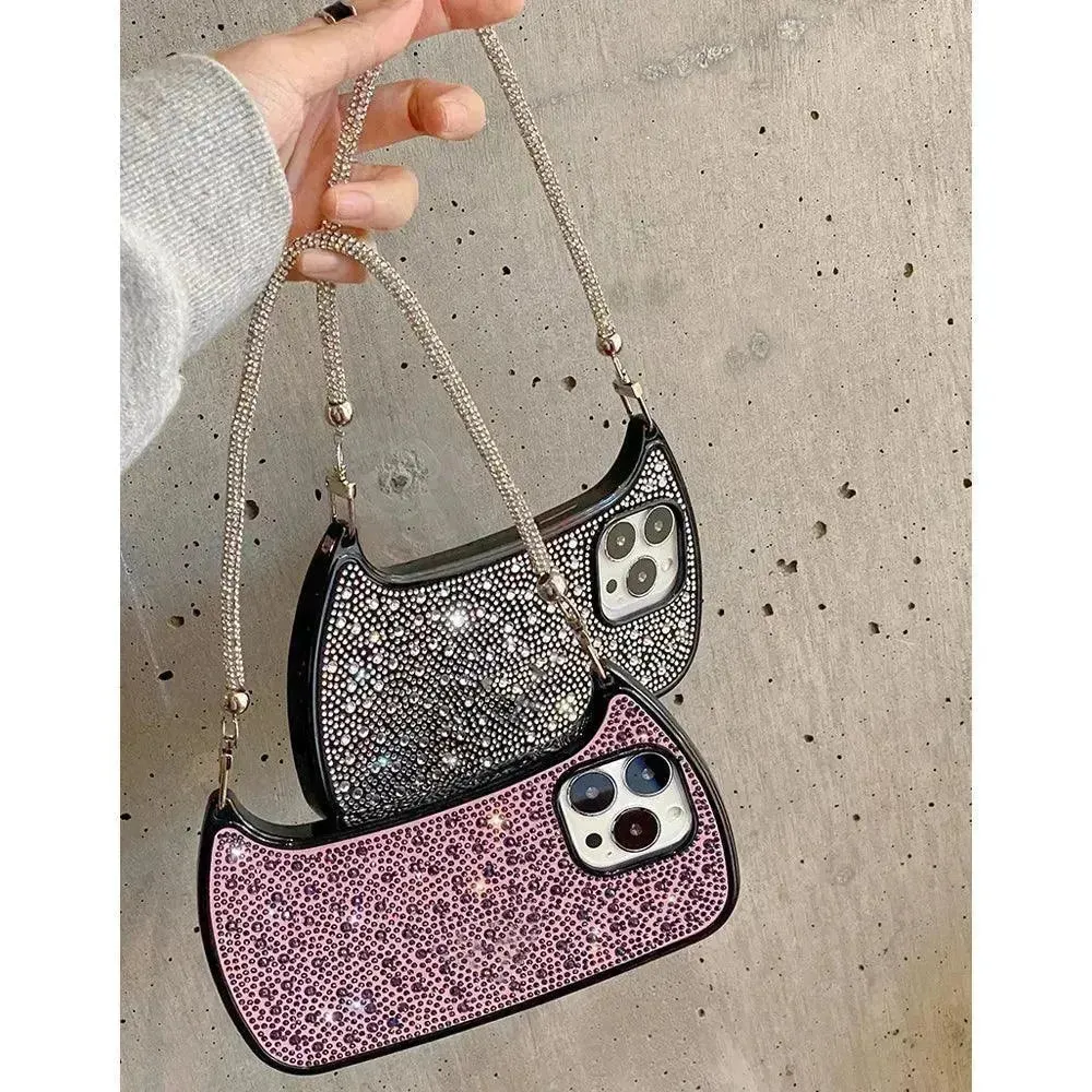 Luxury Glitter Mini Bag Phone Case (For iPhones)