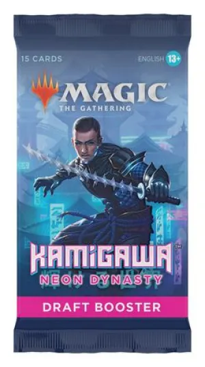 Magic the Gathering: Kamigawa Neon Dynasty Draft Booster Pack