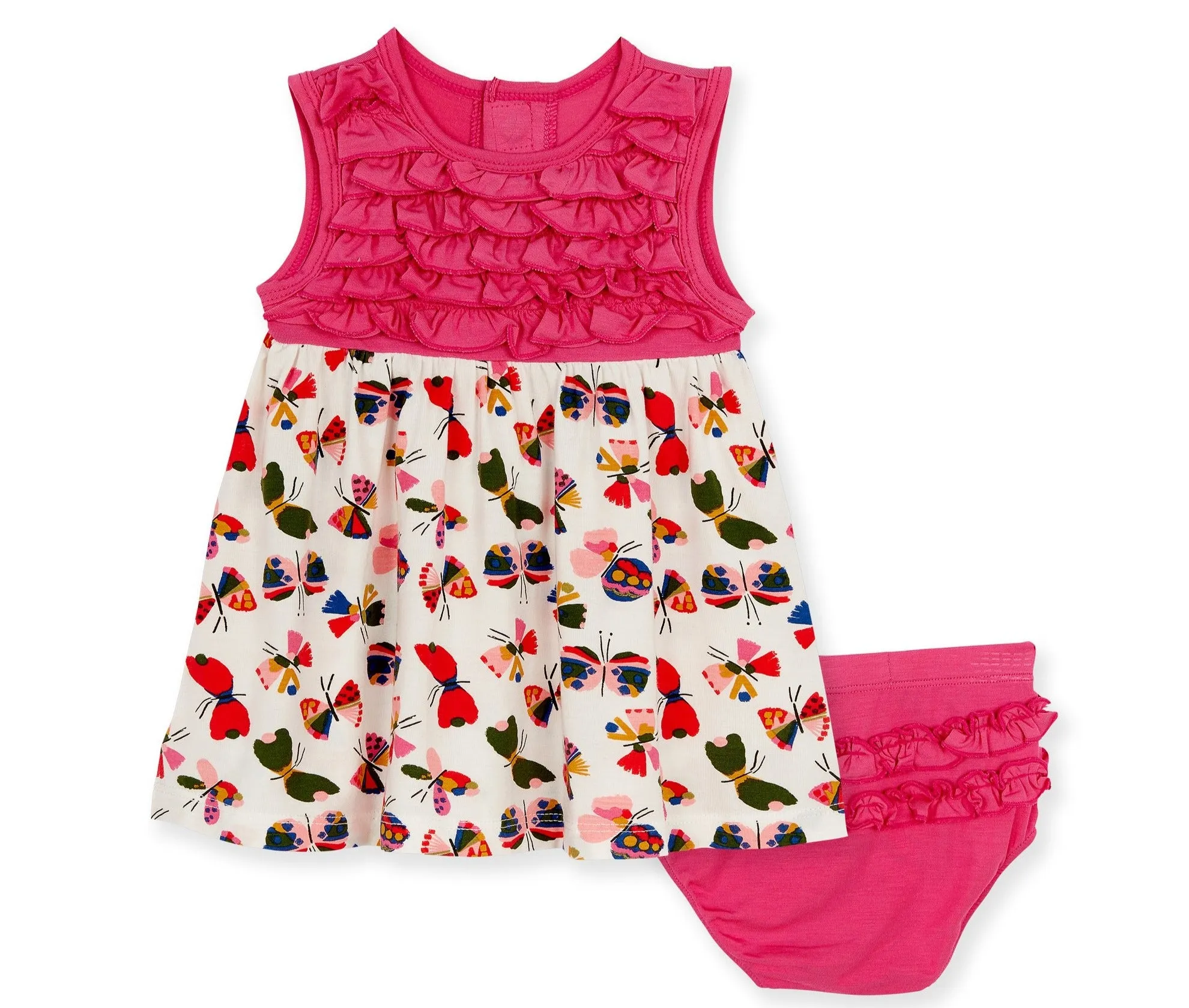Magnetic Me Flitter Flutter Dress w/Ruffle Diaper Cover