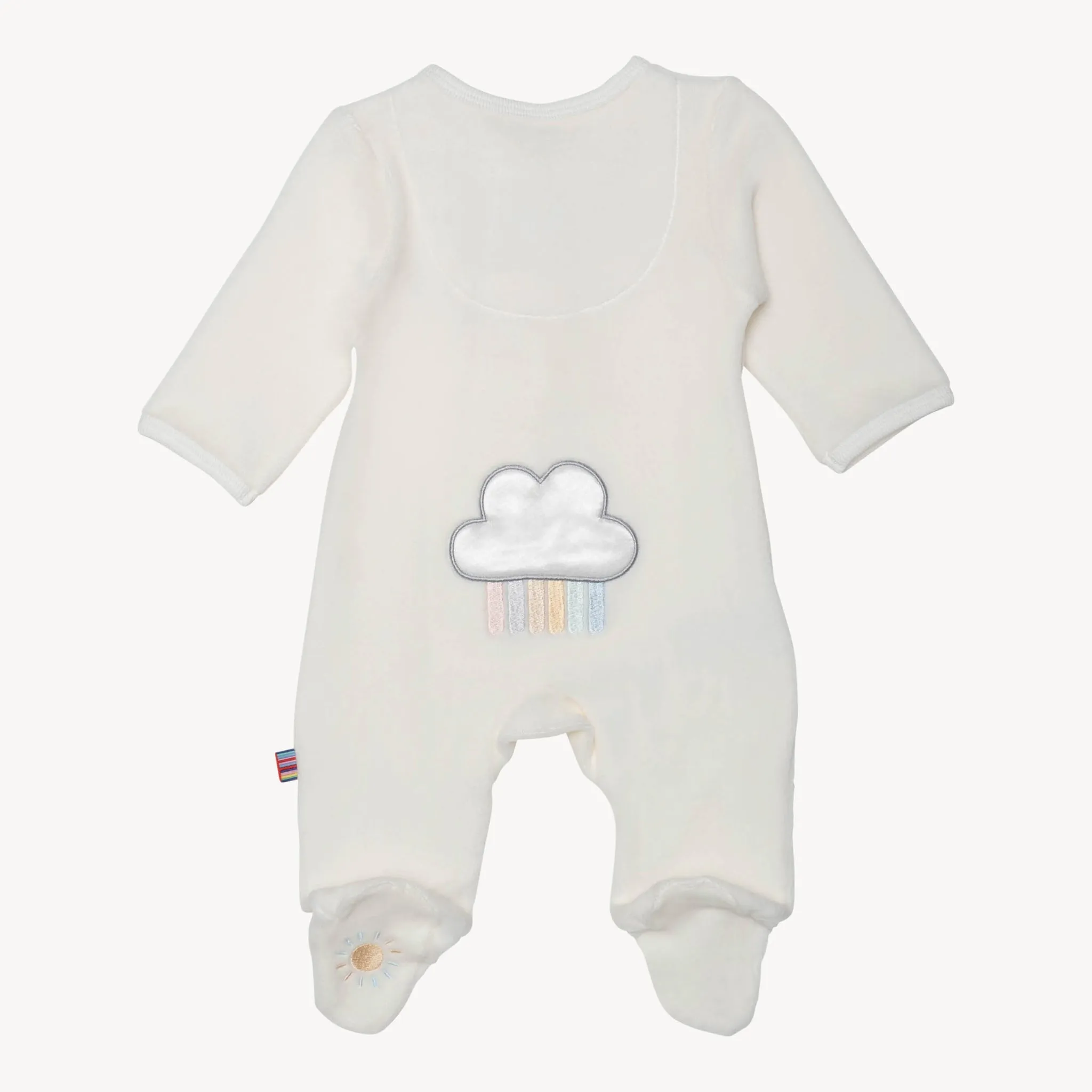 Magnetic Me Rainbow Dreams Velour Footie