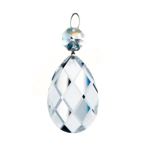 Magnificent Crystal Classic Almond Prism 1.5-inches Clear, 1 Crystal Bead
