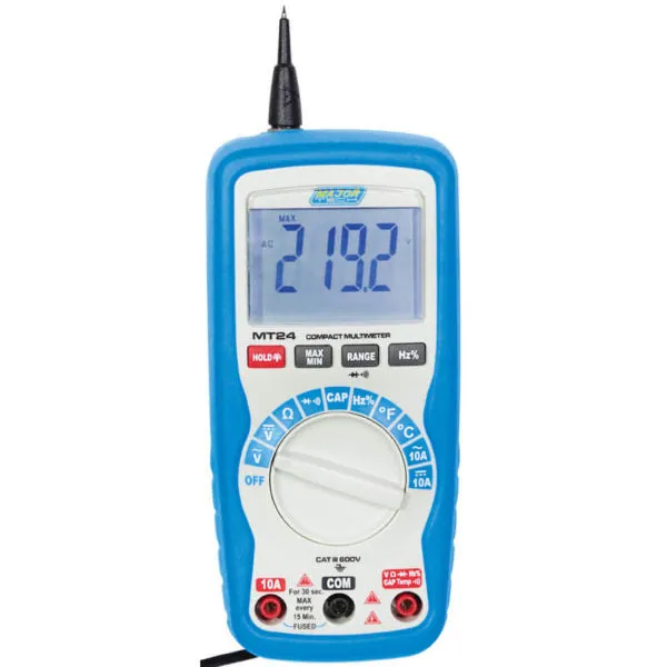 Major Tech MT24 1000V AC/DC Compact Multimeter
