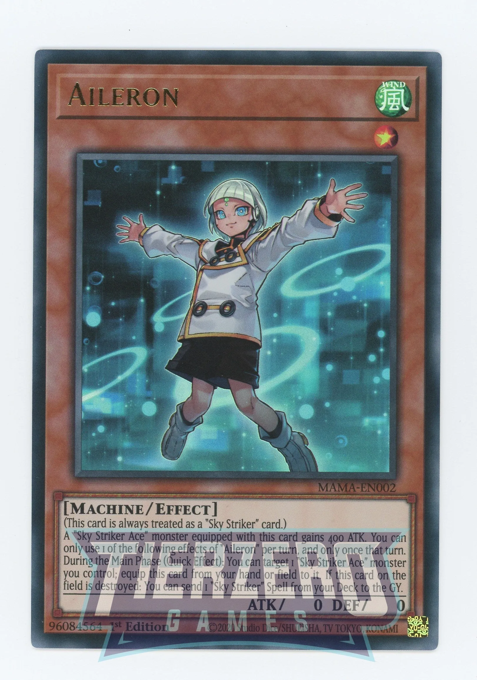 MAMA-EN002 - Aileron - Ultra Rare - Effect Monster - Magnificent Mavens