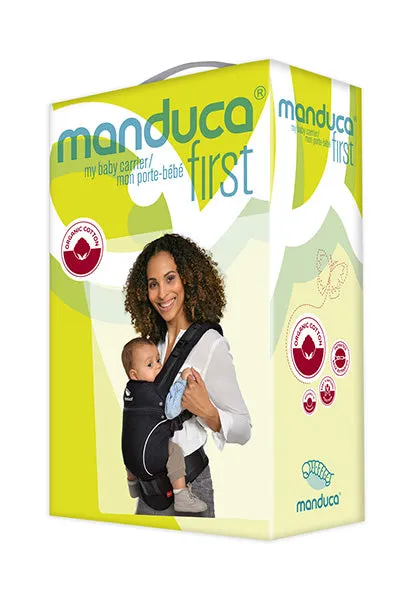 manduca First Pure Cotton carrier - Teal & FREE Size It Black (valued at rrp$24.95)