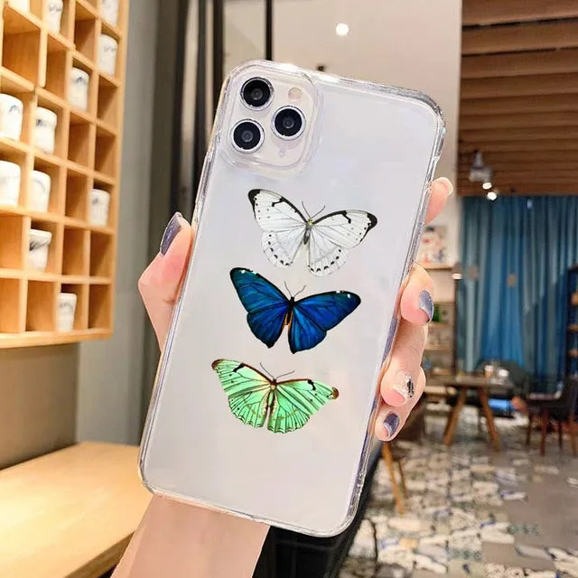 Mariposa Azul Phone Case For iPhone