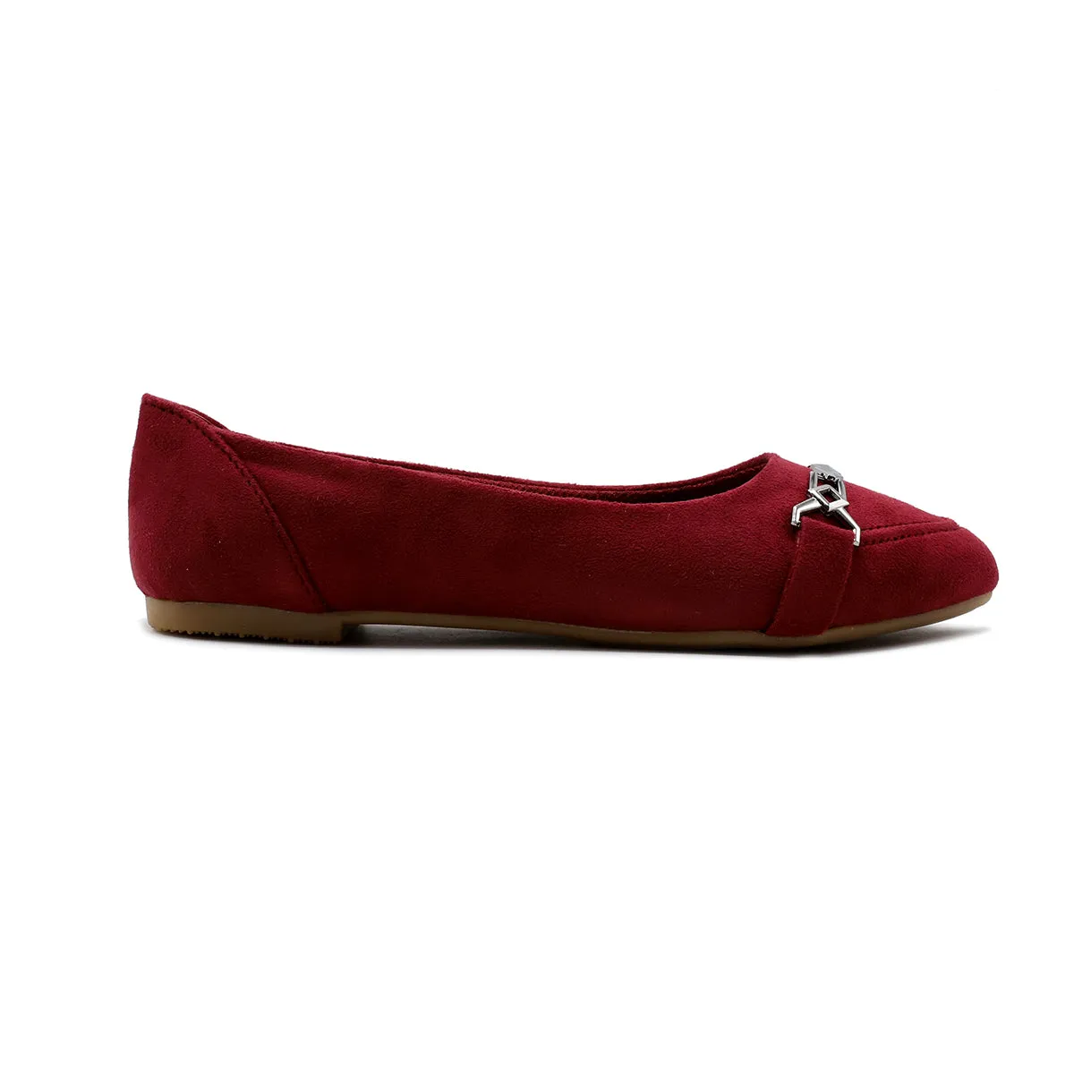 Maroon Casual Pumps L00900021