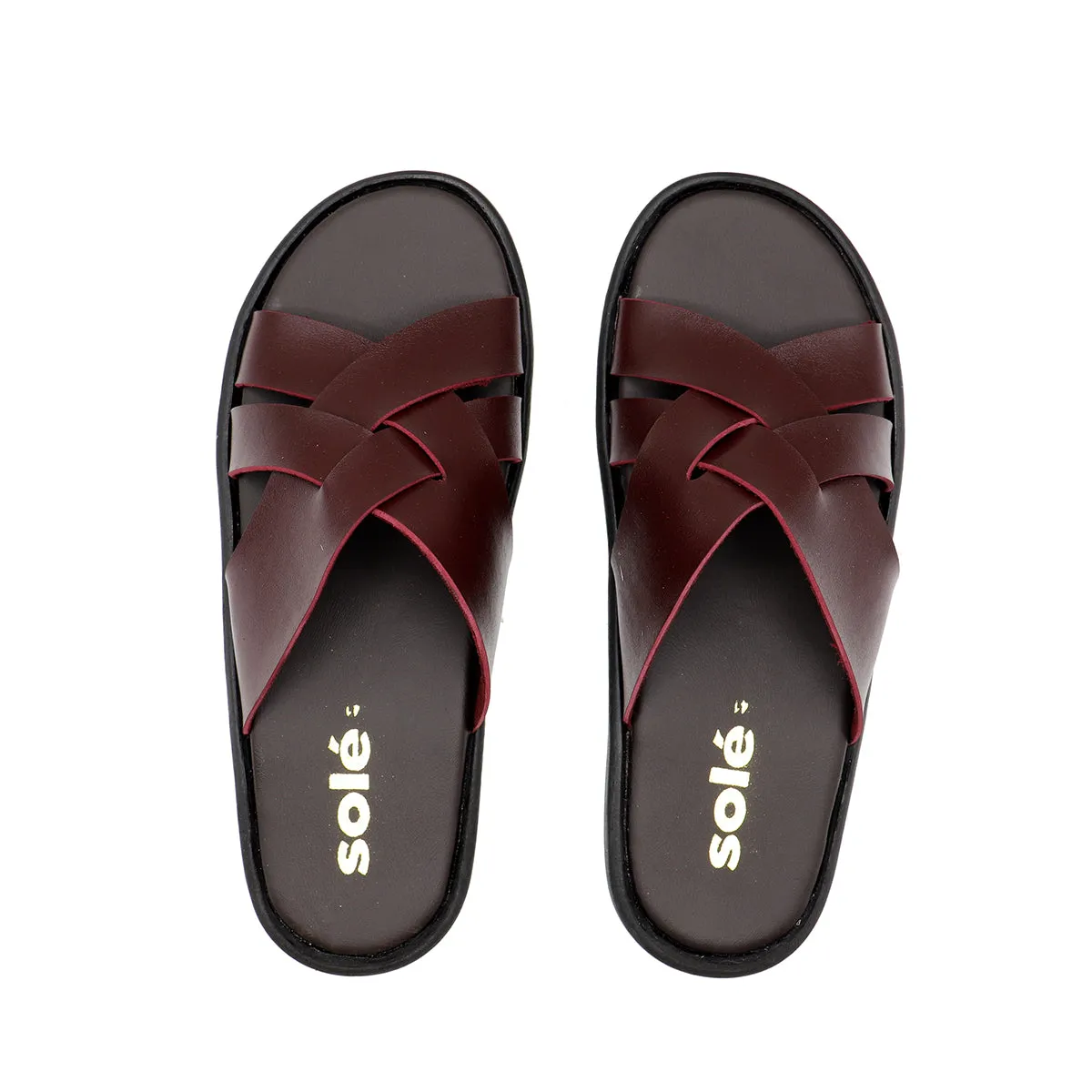 Maroon Casual Slipper 112070