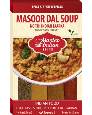 Masoor Dal Soup (Vegan)