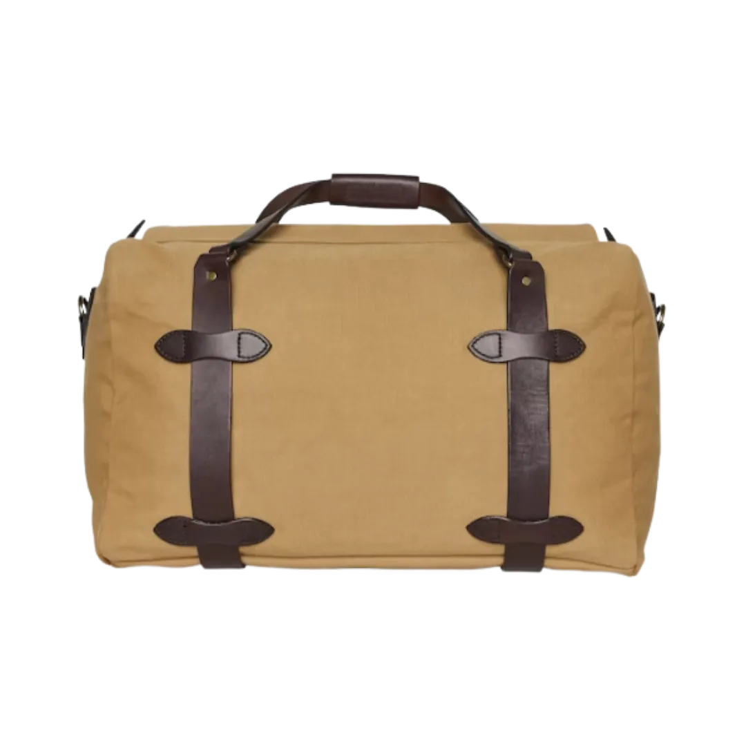 Medium Duffle in Rugged Twill - Tan