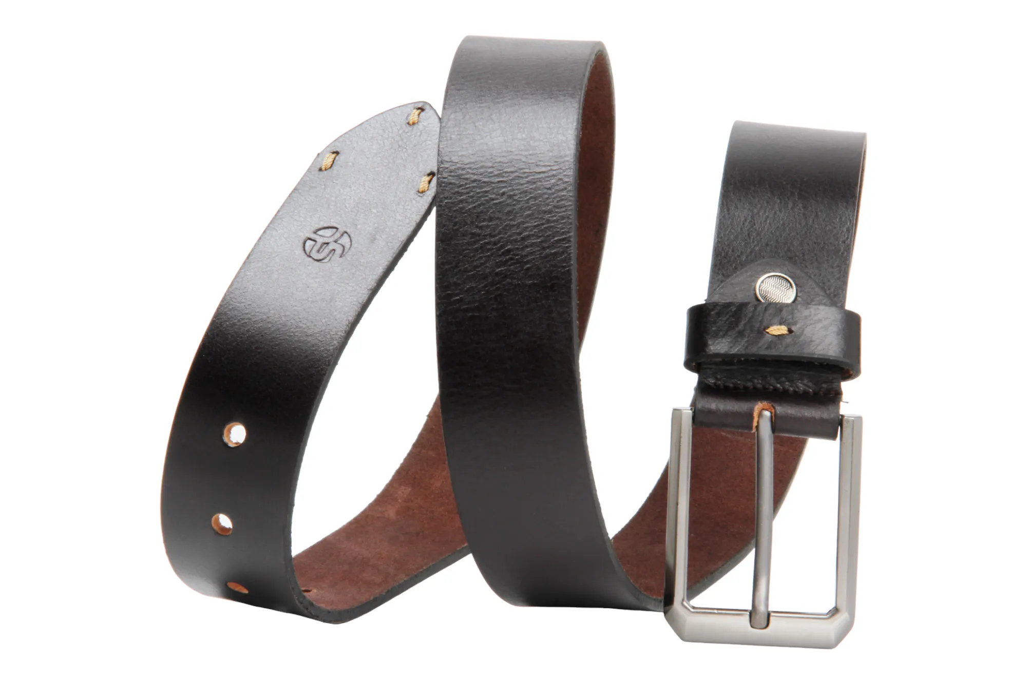 MENS LEATHER CASUAL BELT 996429